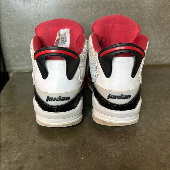 Nike Air Jordan Dub Zero Varsity Red 2022 Super school Size 4 Youth / 5.5 Women - Picture 4 of 14